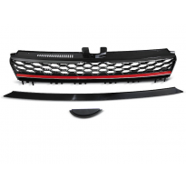 Parrilla Deportiva Vw Golf 7 Gti Style Red