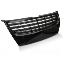 Parrilla Delantera Vw Touran 07-10 Negro Brillante.