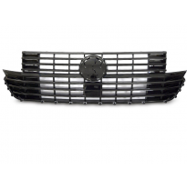 PARRILLA NEGRO BRILLANTE CON BASE DE LOGOTIPO compatible con VW T6.1 20-