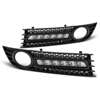 Rejilla Luz Diurna Audi A4 01-04 Negro