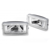 FAROS ANTINIEBLA CROMADOS para MERCEDES W201 190E 82-93