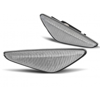 INTERMITENTES LED BLANCO DE DIRECCIÓN LATERAL para BMW X3 F25 LCI 14-17 / X4 F26 con intermitente dinamico