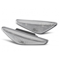 LED DIRECCIÓN LATERAL CROMADA Intermitente Dinamico compatible con BMW E46 COUPE 03-06