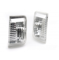 INTERMITENTE LATERAL EN EL ESPEJO TRANSPARENTE PARA FIAT DUCATO 06- / CITROEN JUMPER 06- / PEUGEOT BOXER 06-