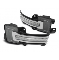 DIRECCIÓN LATERAL EN EL ESPEJO LED BLANCO Intermitente Dinamico compatible con HONDA CIVIC X 16-21