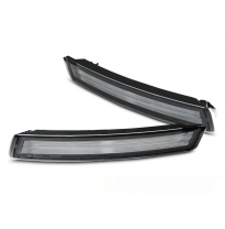 INTERMITENTES DIRECCIÓN DELANTERA BLANCO DRL LED para VW NEW BEETLE 06-10 con intermitente dinamico