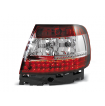 Pilotos Traseros Led Audi A4 B5 11.94-09.00 Rojo/Blanco Led