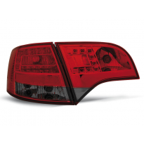 Pilotos Traseros Led Audi A4 B7 11.04-03.08 Avant Rojo Ahumado Led