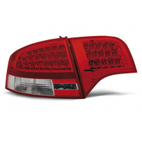 Pilotos Traseros Led Audi A4 B7 11.04-11.07 Sedan Rojo/Blanco Led