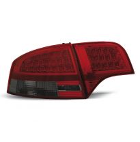 Pilotos Traseros Led Audi A4 B7 11.04-11.07 Sedan Rojo Ahumado Led