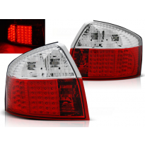 Pilotos Traseros Led Audi A4 10.00-10.04 Rojo/Blanco Led
