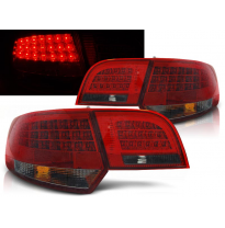 Pilotos Traseros Led Audi A3 8p 04-08 Sportback Rojo Ahumado Led