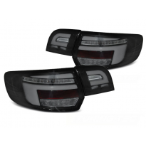 PILOTOS TRASEROS LED BLACK para AUDI A3 8P 5D 08-12 con intermitente dinamico