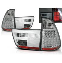 Pilotos Traseros Led Bmw X5 E53 09.99-10.03 Cromado Led