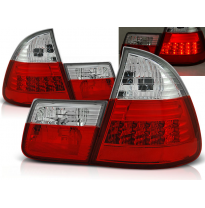 Pilotos Traseros Led Bmw E46 99-05 Rojo/Blanco Led