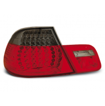Pilotos Traseros Led Bmw E46 04.99-03.03 Cabrio Rojo Ahumado Led