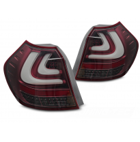 PILOTOS TRASEROS LED BMW E87 04-08.07 BARRA LED ROJA