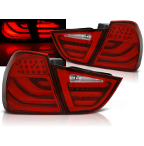 Pilotos Traseros Led Bmw E90 09-11 Red Led Bar