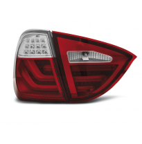 Pilotos Traseros Led Bmw E91 05-08 Rojo/Blanco Led Bar