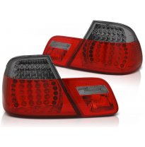 Pilotos Traseros Led Bmw E46 04.99-03.03 Coupe Red Smoke Led-Intermitente Dinamico