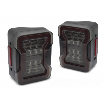 PILOTOS TRASEROS LED CHRYSLER JEEP WRANGLER JK 07-18 LED HUMO