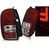 Pilotos Traseros Led Dacia Duster 04.10- Led Bar Rojo/Blanco
