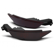 FAROS ANTINIEBLA LED ROJO HUMO FORD FIESTA MK7 08-16