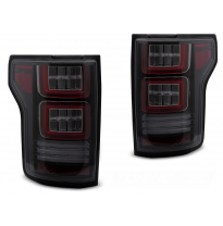 PILOTOS TRASEROS LED AHUMADO FORD F150 MK13 14-20