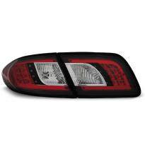 Pilotos Traseros Led Mazda 6 08.02-08.07 Sedan Negro Led
