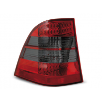 Pilotos Traseros Led Mercedes W163 Ml M-Klasa 03.98-05 Rojo Ahumado Led