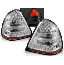 Pilotos Traseros Led Mercedes W202 C-Klasa 06.93-06.00 Cromado Led