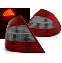 Pilotos Traseros Led Mercedes W211 E-Klasa 03.02-04.06 Rojo Ahumado Led