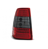 Pilotos Traseros Led Mercedes W124 E-Klasa Kombi 09.85-95 Rojo Ahumado Led