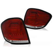 Pilotos Traseros Mercedes M-Klasa W164 09-11 Red White Led