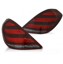 Pilotos Traseros Led Mercedes S-Klasa W222 13-17 Red White Led Dynamic Indicator