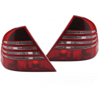 PILOTOS TRASEROS LED LUZ ROJA AHUMADA aptos para MERCEDES W220 S-KLASA 09.98-05.05