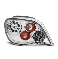 Pilotos Traseros Led Peugeot 307 04.01-07 Cromado Led