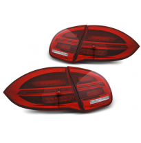 Pilotos Traseros Led Rojo Blanco Para Porsche Cayenne 10-15