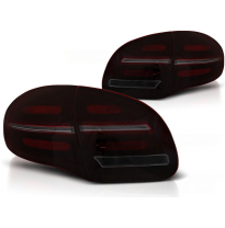 Pilotos Traseros Porsche Cayenne 10-15 Black Red Smoke Intermitentes Dinamicos