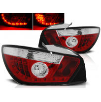 Pilotos Traseros Led Seat Ibiza 6j 3d 06.08- Rojo/Blanco Led