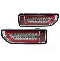 PILOTOS TRASEROS SUZUKI JIMNY IV 18- BARRA LED CROMADA