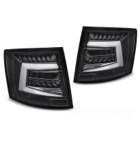 PILOTOS TRASEROS LED NEGRAS PARA SKODA OCTAVIA III 12-16 SW OEM LED