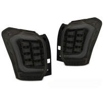 PILOTOS TRASEROS LED DE COLOR AHUMADO PROFUNDO PARA SUBARU FORESTER IV 13-18