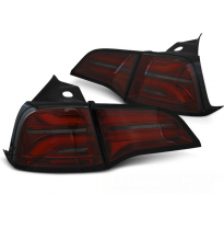 PILOTOS TRASEROS LED RED SMOKE para TESLA MODEL 3 17-