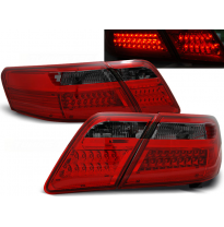 Pilotos Traseros Led Toyota Camry 6 Xv40 06-09 Rojo Ahumado Led