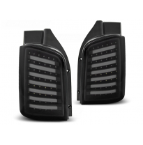 Pilotos Traseros Led Vw T5 04.03-09 / 10-15 Ahumado Negro Led