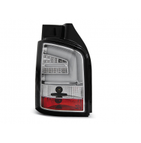 Pilotos Traseros Led Vw T5 04.10-15 Cromado Led Bar
