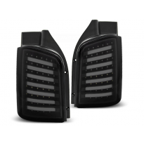 Pilotos Traseros Led Vw T5 04.03-09 / 10-15 Ahumado Negro Led Transporter