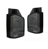 Pilotos Traseros Led Bar Ahumado Intermitente Dinamico Para Vw T6 15-19 Tr