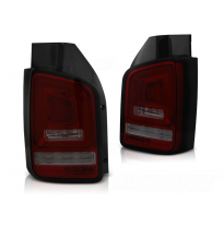 Pilotos Traseros Led Vw T5 04.03-09 Red Smoke Full Led-Intermitente Dinamico Indicator